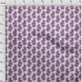 thumbnail image 4 of oneOone Silk Tabby Purple Fabric Paisleys Sewing Craft Projects Fabric Prints By Yard 42 Inch Wide, 4 of 5