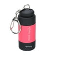 thumbnail image 3 of Linterna de llavero Uxcell Mini, linterna LED portátil, antorcha recargable por USB, rosa, 3 of 7