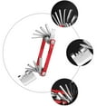 thumbnail image 5 of WHAMVOX 1pc 11 in 1 Multi-Function Bike Tool Foldable Bike Repair Kits, 5 of 8