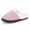 Pink, variant on BERANMEY Comfy Slippers for Women Indoor Fluffy Women's Slip on Fuzzy House Slippers Memory Foam Slippers Scuff Outdoor Indoor Warm Plush Bedroom Shoes with Faux Fur Lining