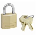thumbnail image 1 of Master Lock Solid Brass Padlock, 1 of 3
