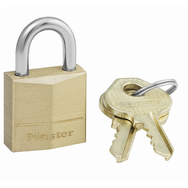 Master Lock Solid Brass Padlock