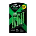 thumbnail image 2 of Disposable Razor, Schick Xtreme3 Sensitive Skin Disposable Razors, 28-count with free Shaving Gel, 2 of 4