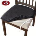thumbnail image 1 of DEKAXID - Funda para silla en forma de T (4/6 piezas) - Protector de muebles para dormitorio, oficina, sala de estar - Antideslizante y fácil de limpiar, 1 of 7