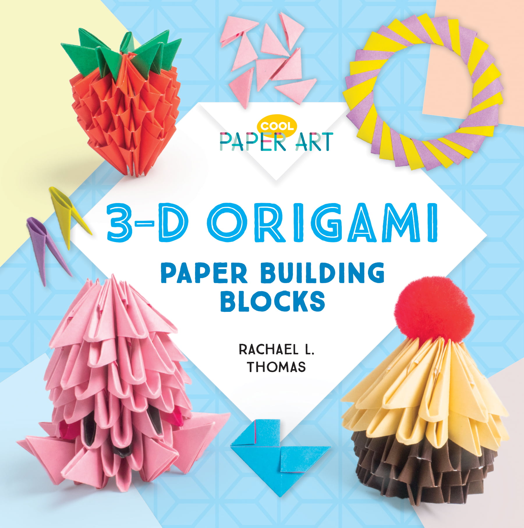 Cool Paper Art 3D Origami Paper Building Blocks (Hardcover