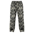 thumbnail image 7 of Camouflage Cargo Pants for Men Straight Leg Relaxed Fit Elastic Waist Drawstring Outdoor Workwear Pants, 7 of 7