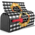 thumbnail image 4 of Fall Mailbox Covers Grateful Autumn Mailbox Covers Magnetic Standard Size 21" X 18" Fall Magnetic Mailbox Covers Post Wraps Letter Box Mailbox Cover for Outdoor Decor, 4 of 7