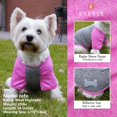 thumbnail image 2 of Camisas para perros KYEESE de secado rápido, suaves, elásticas y reflectantes, paquete de 2, 2 of 8