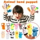 thumbnail image 2 of Juego de marionetas de peluche con 10 animales para niños, 2 of 5