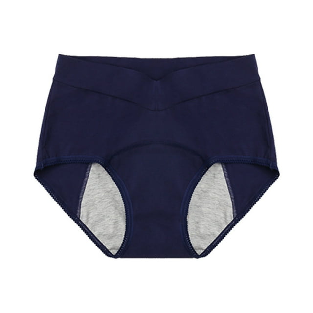 B91xZ Culottes String pour Femmes Invisibles, Culottes Doux Extensibles Style Hipster, L Bleu