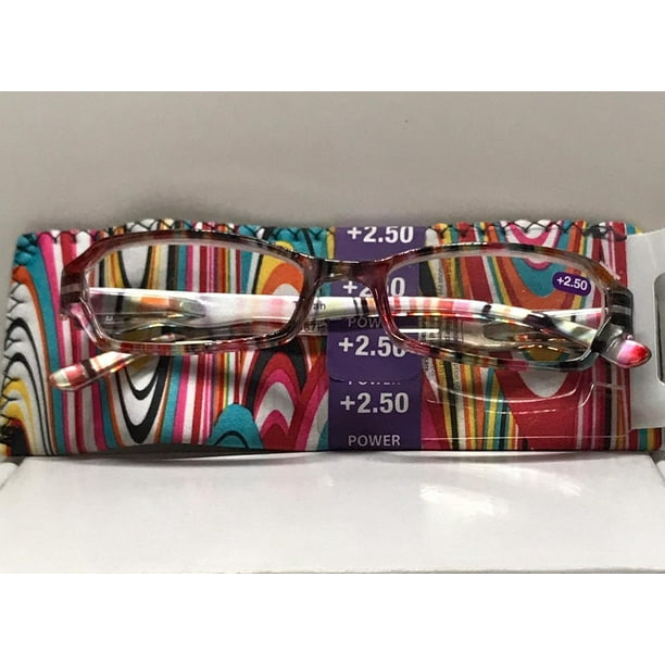 Preferred Plus Pharmacy Reading Glasses +2.50 Power