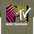 thumbnail image 3 of MTV Logo - Optical 80S - Toddler And Youth Short Sleeve Graphic T-Shirt, 3 of 5