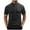 Black T-Shirts, variant on Qgtaibl Lightweight Henley Shirts for Men Short Sleeve Basic T-Shirt Solid Color Collared Button Down Pullover Summer Tee Tops Khaki,S