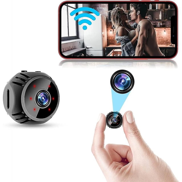 Mini cámara espía WiFi inalámbrica LIUYMXG 1080P