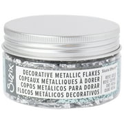 Sizzix Effectz Decorative Metallic Flakes 100ml-Silver
