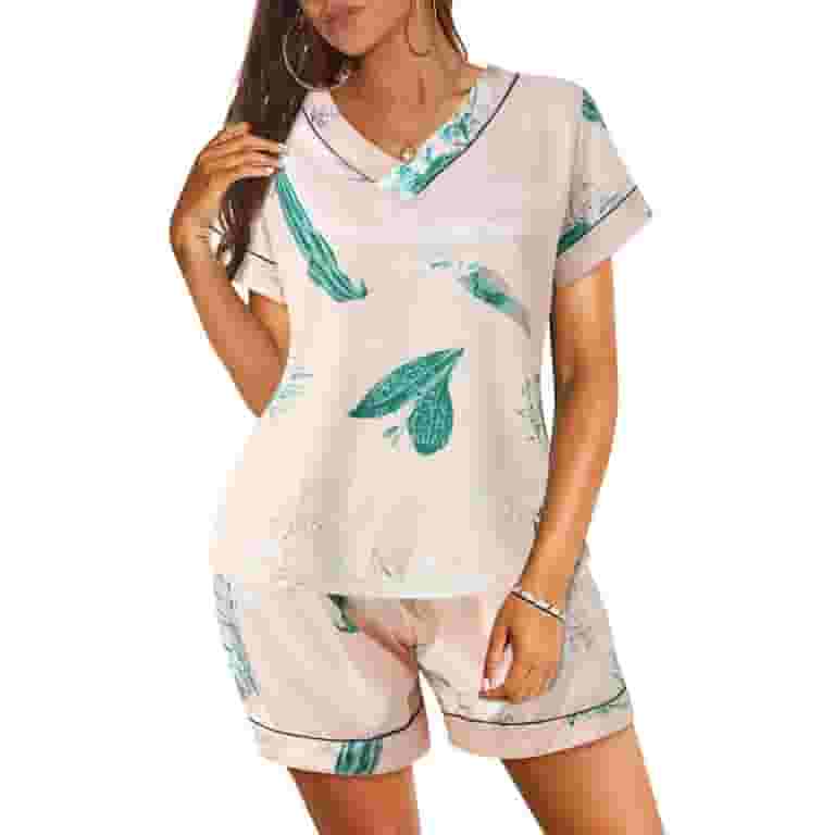 Vedolay Summer Pajamas For Women Women's 2 Piece Casual Vedolay Summer Pajamas For Women Women's 2 Piece Casual