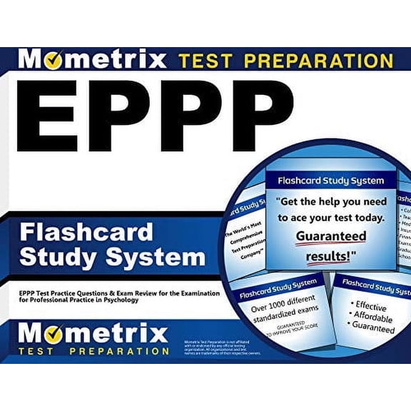 Eppp Flashcard Study System : Eppp Test Practice Questions & Exam Review for the Examination for Professional Practice in Psychology (Cards)