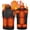 Black, variant on Heated Vest Dual Control Heating USB Heated Vest 11 Area Intelligent Warmth Heated Cotton Clothing