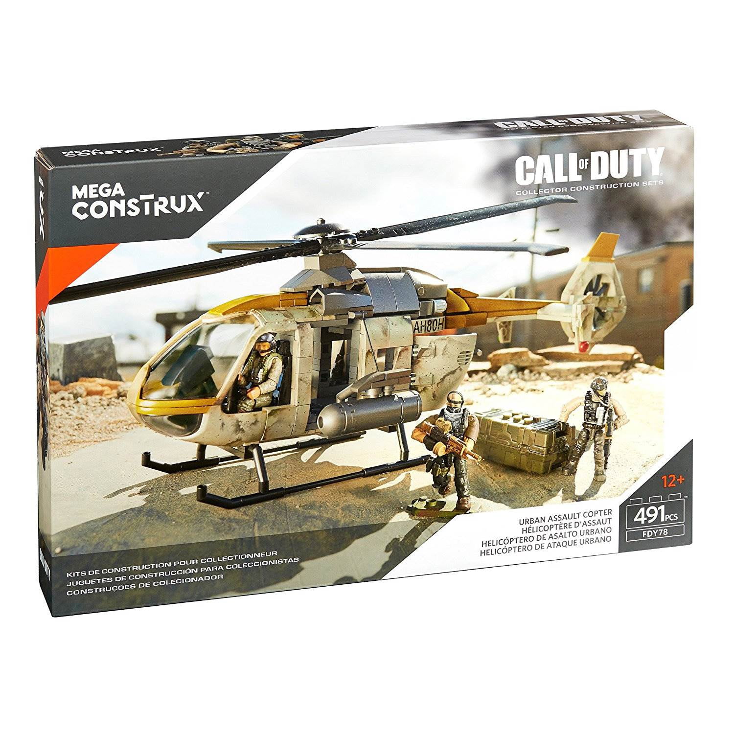 Mega Construx Call of Duty Urban Assault Helicopter Building Set