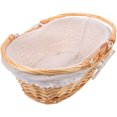 thumbnail image 1 of unbranded Cesta Natural Tejida Con Asa Para Recoger Verduras Y En Hogar Color Marrón Claro, 1 of 6