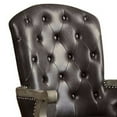 thumbnail image 3 of Yelena Height Adjustable Arm Chair in Gray and Black, 3 of 5