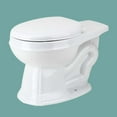 thumbnail image 2 of Renovator's Supply Round Rear Entry Toilet Bowl, White, 2 of 11