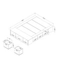 thumbnail image 5 of South Shore Prairie, Farmhouse Bed, Full White, 5 of 16