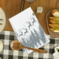 thumbnail image 6 of VOTRUDI Christmas Kitchen & Bathroom Towels, Quick Dry Soft Polyester 17.7x25.9in Gray with Reindeer/Christmas Trees, 6 of 6