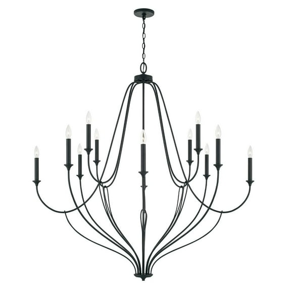 12 Light Chandelier     -Traditional Installation Capital Lighting 441601Bi