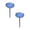 Blue, variant on 2Pcs Ceramic Bee Watering Station with Stake, Outdoor Butterfly Feeder Pollinator Water Dish, Shallow Bowl Bird Bath Garden Stakes Decor for Yard Patio Lawn Pathway Balcony Nature Sanctuary