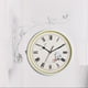 thumbnail image 3 of Reloj de pared de doble cara con soporte colgante, diseño de gallo, estilo vintage para jardín, para interior. blanco, 3 of 8