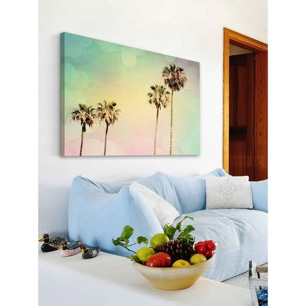 Marmont Hill "Palm Trees II" Painting Print on Wrapped Canvas