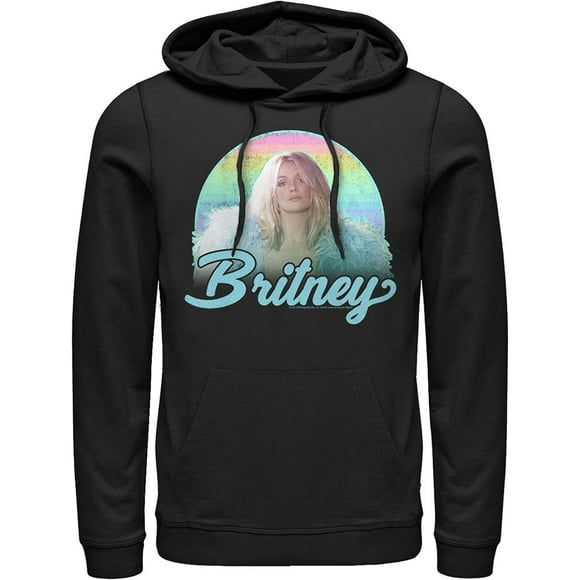 Men‘s Britney Spears Rainbow Star Pull Over Hoodie
