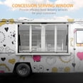 thumbnail image 7 of TROPOW 36" x 48" Aluminum Food Truck Service Window – Sliding Screens, Awning Protection, Locking Mechanism, and Drag Hook for Mobile Catering, 7 of 7