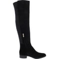 thumbnail image 2 of Sam Edelman Women's Pam Over the Knee Boots Black Suede/Knit 7M, 2 of 3