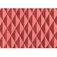 thumbnail image 1 of Ahgly Company Machine Washable Indoor Rectangle Abstract Red Modern Area Rugs, 7' x 10', 1 of 4