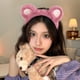 thumbnail image 4 of Diadema con orejas de oso de peluche, diadema para niñas, diadema con aro para el pelo, tocado, conjunto de 2 piezas JAMW Sencillez, 4 of 5