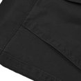 thumbnail image 7 of Stamzod Work Pants for Men Business Casual Loose Straight Leg Trousers Flat Front Cotton Dress Pants Officewear Z Navy 31, 7 of 7