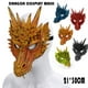 Masque de Dragon 3D Halloween Costume Adulte Masque Carnaval Partie Cosplay pour le Théâtre, Cosplay, Halloween – image 1 sur 4