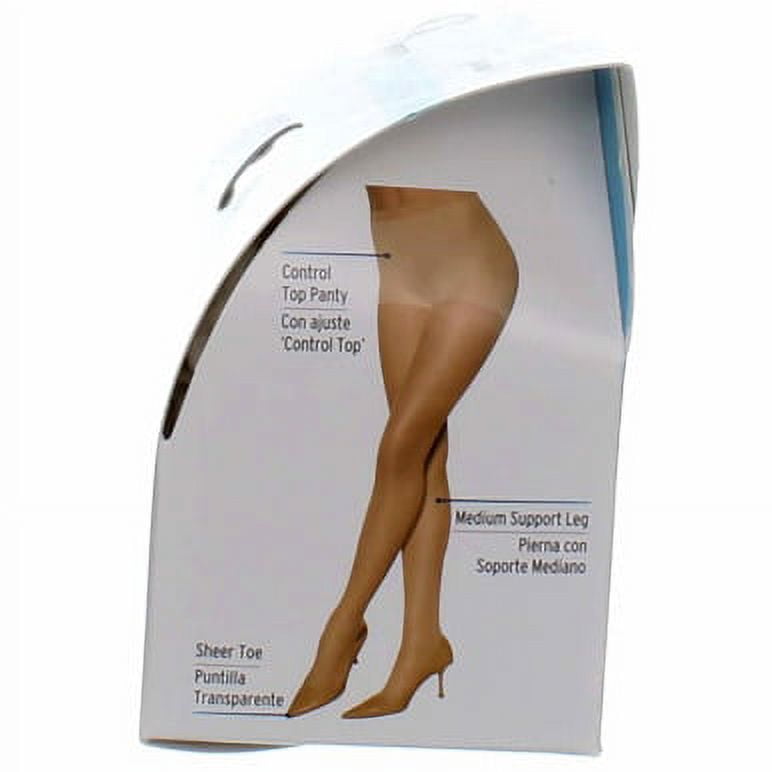 L'eggs Sheer Energy Women's Control Top Medium Support Pantyhose, 1 Pair