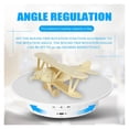 thumbnail image 4 of 138/145/200mm 3 Speeds Photography Rotating Display Stand 360 Electric Rotating Product Display Turntable For Video Shooting ,Silent and Smooth Operation, 4 of 7