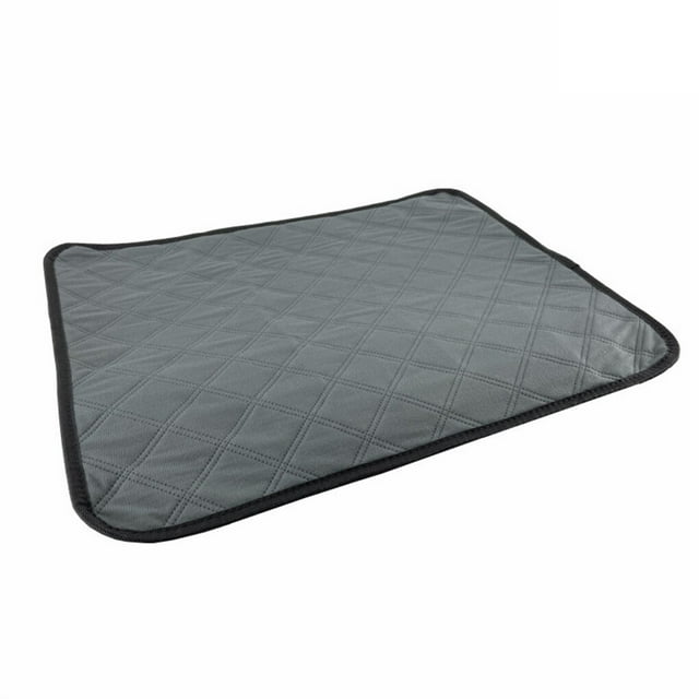 Billuyoard Almohadillas para orina de perro de 60x45cm, tela de franela, impermeable, antideslizante, sellado, almohadilla de entrenamiento de 4 Suministros para perros