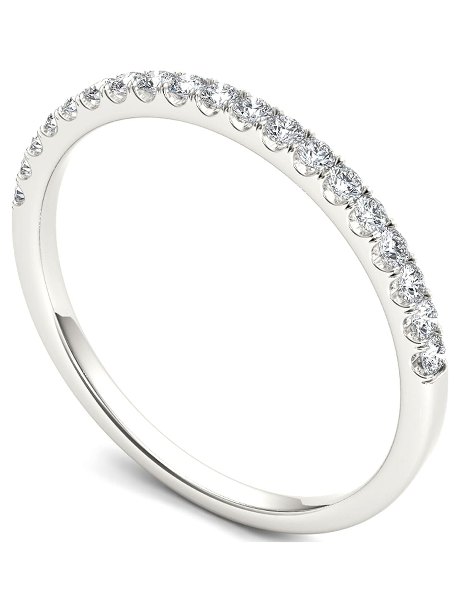 Imperial Women's 1/4Ct TDW Diamond 10K White Gold Wedding Anniversary Band