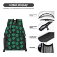 thumbnail image 4 of Salouo Cartoon Kawaii Frogs Print Laptop Backpack 16.5'' Daypack Carry On Backpack for Men Women Outdoor Bag Laptop Sleeve and Dual for Weekender/Business/Hiking-One Size, 4 of 6