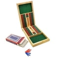 thumbnail image 4 of My Personal Memories Custom Engraved Classic Wood Complete Cribbage Board Game Set with Cards, Nobs, Card Storage - Personalized Travel Cribbage Gift, 4 of 4