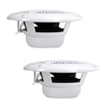 thumbnail image 4 of PYLE PLMR60W - 6.5 Inch Dual Marine Speakers - 2 Way Waterproof and Weather Resistant Outdoor Audio Stereo Sound System with 150 Watt Power, Polyprone Cone and Cloth Surround - 1 Pair - (White), 4 of 6