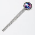 thumbnail image 2 of Galactic Planet Silver Lace-Edged Bookmark - Gift for Readers and Book Lovers, 2 of 5