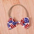 thumbnail image 6 of CAUYDY Toddler Baby Girl 4th of July Outfit Flag Print Short Sleeve Clothes Set Newborn Infant Fourth of July Cute Outfits (Sizes 0-3 Months,White), 6 of 7