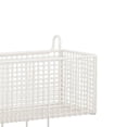 thumbnail image 6 of Dualoai Bedside Hanging Storage Basket Hanging Organizer for Bedroom Hotel Bed Rails L with Hooks, 6 of 7