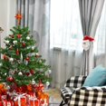 thumbnail image 4 of Hebilla de cortina de Navidad, 2 piezas de alzapaños de cortina de Navidad, hebillas de cortina de Papá Noel, decoración navideña, correa de cortina ajustable para dormitorio, fiesta, restaurante, dec, 4 of 5